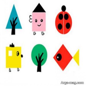 Painting with geometric shapes 14