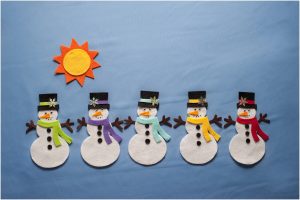 felt Snowman plogger ir 14