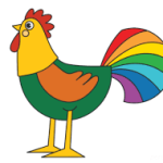 اوریگامی خروس