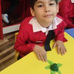 کاردستی با مواد بازیافتی /لاک پشت کلاس مهربانی سال 1402