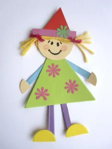 کلاس افلاین/کاردستی خلاقیتی با اشکال هندسی1404