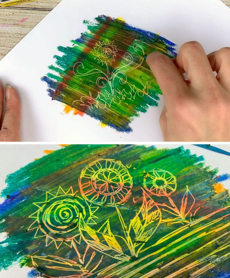 نقاشی خلاق با پاستل/کلاس مهربانی 1404