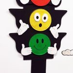 کاردستی چراغ راهنمایی/کلاس صمیمیت 1404